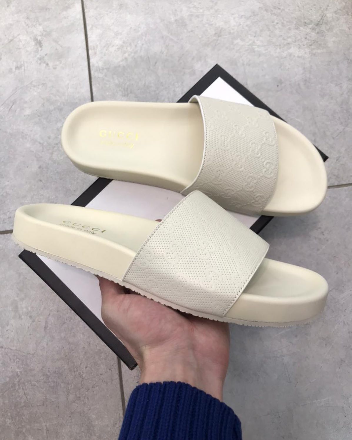 Шлёпанцы Gucci LUX-47278 фото Шлёпанцы Gucci Артикул LUX-47278