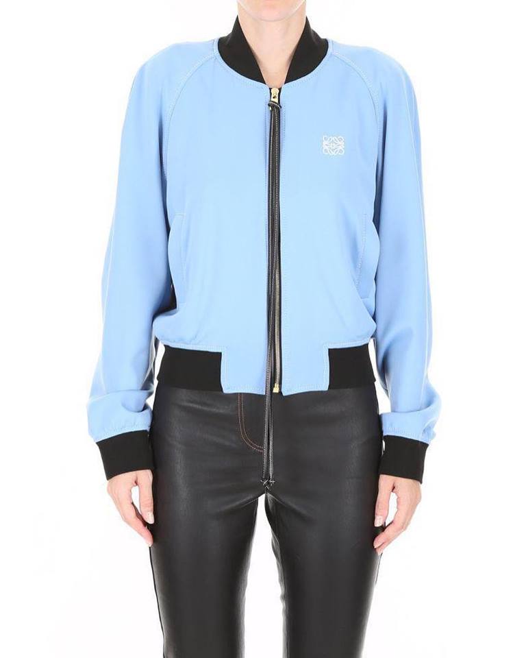 Бомбер женский Loewe LUX-11937 фото Бомбер женский Loewe Артикул LUX-11937