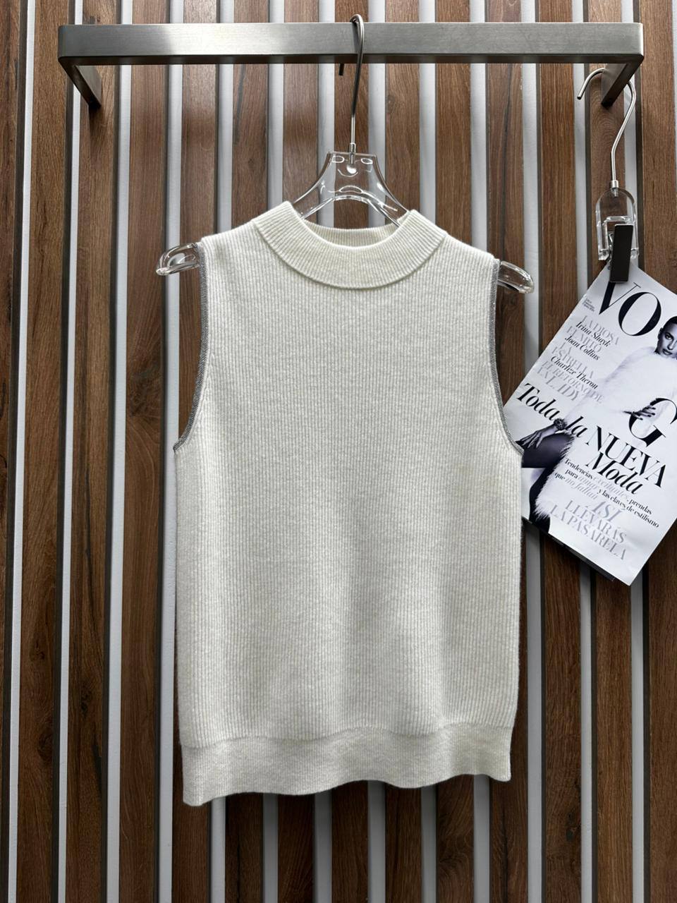 Майка  Brunello Cucinelli LUX-125618 фото Майка  Brunello Cucinelli Артикул LUX-125618