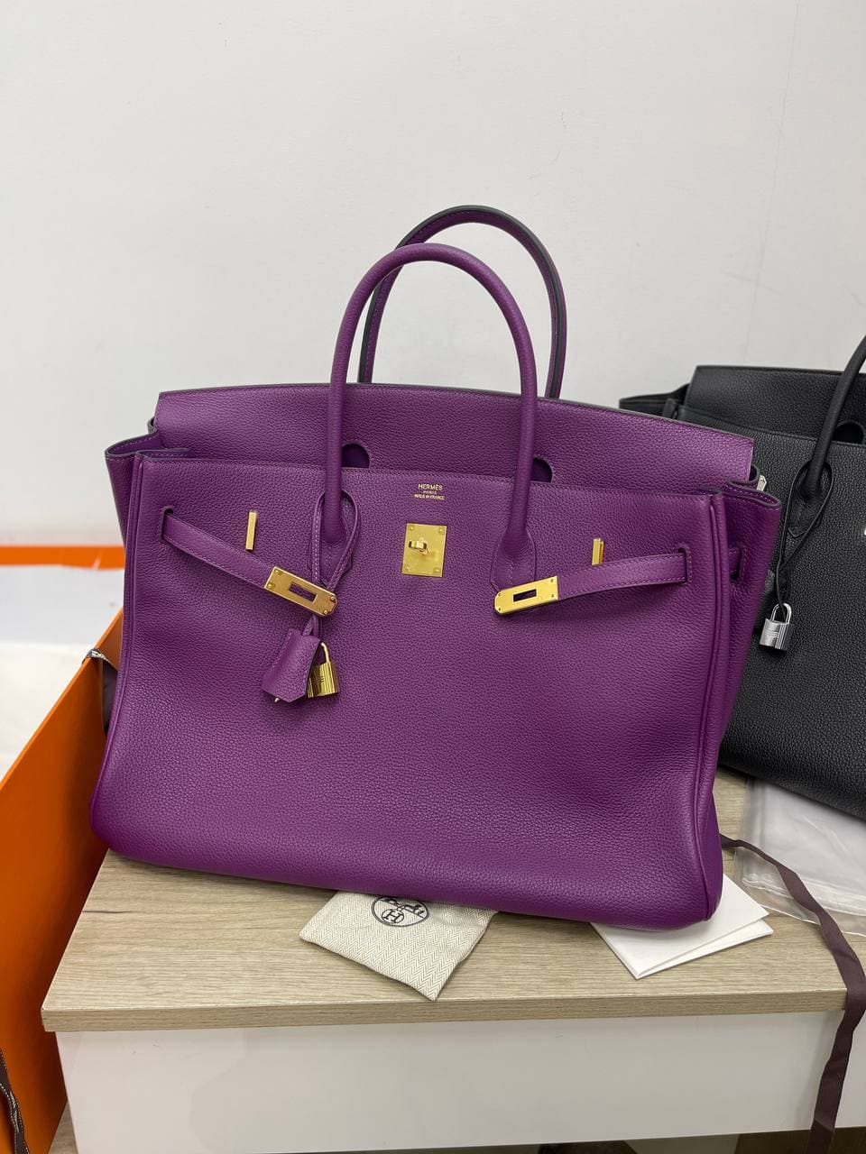 Сумка женская Birkin 40 cm, togo Hermes LUX-58133 фото Сумка женская Birkin 40 cm, togo Hermes Артикул LUX-58133