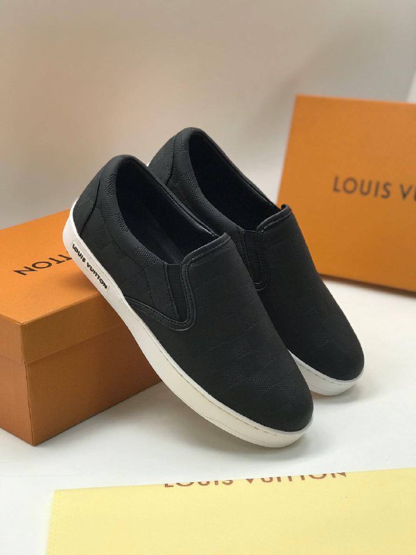 Слипоны Louis Vuitton LUX-55291 фото Слипоны Louis Vuitton Артикул LUX-55291