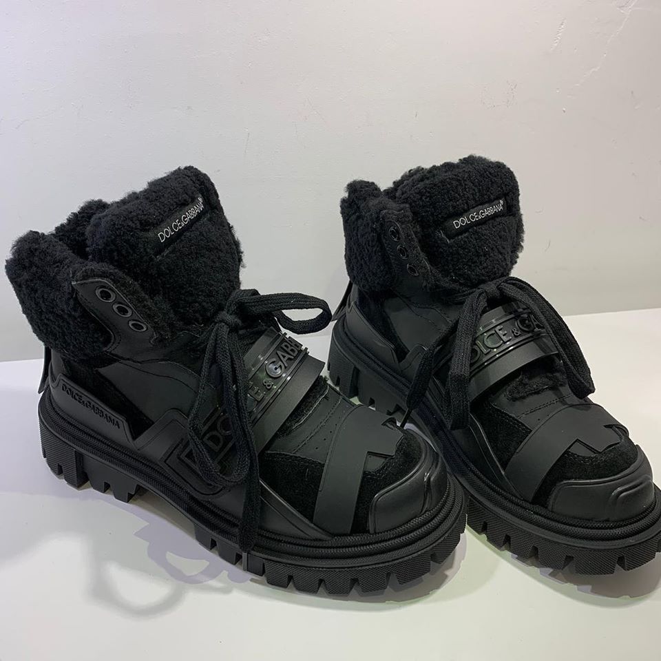 Ботинки женские Dolce & Gabbana LUX-24796 фото Ботинки женские Dolce & Gabbana Артикул LUX-24796