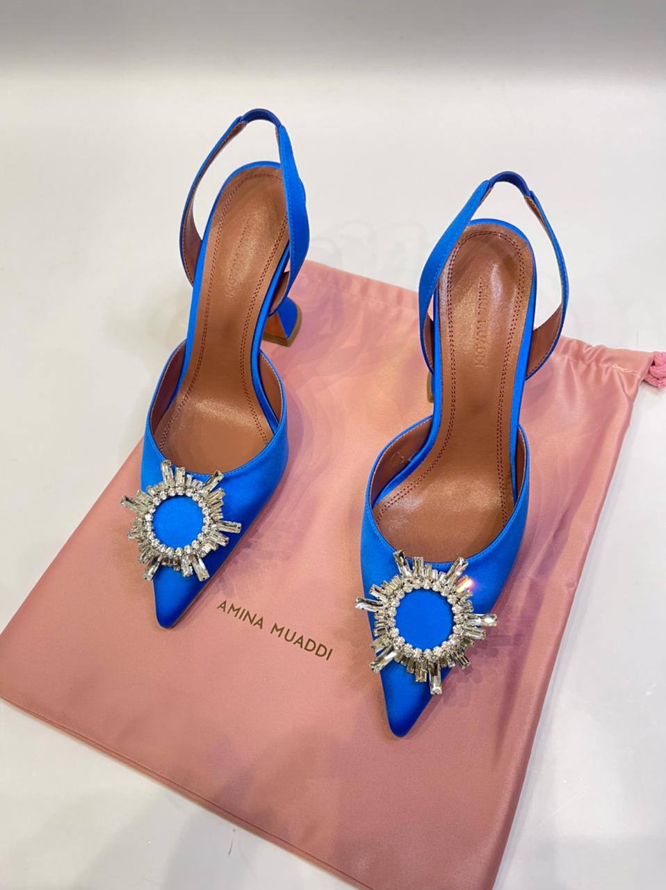 Туфли Amina Muaddi LUX-53133 фото Туфли Amina Muaddi Артикул LUX-53133