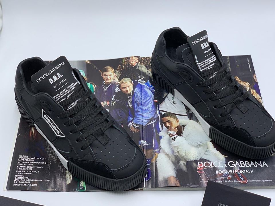 Кеды мужские Dolce & Gabbana LUX-25915 фото Кеды мужские Dolce & Gabbana Артикул LUX-25915