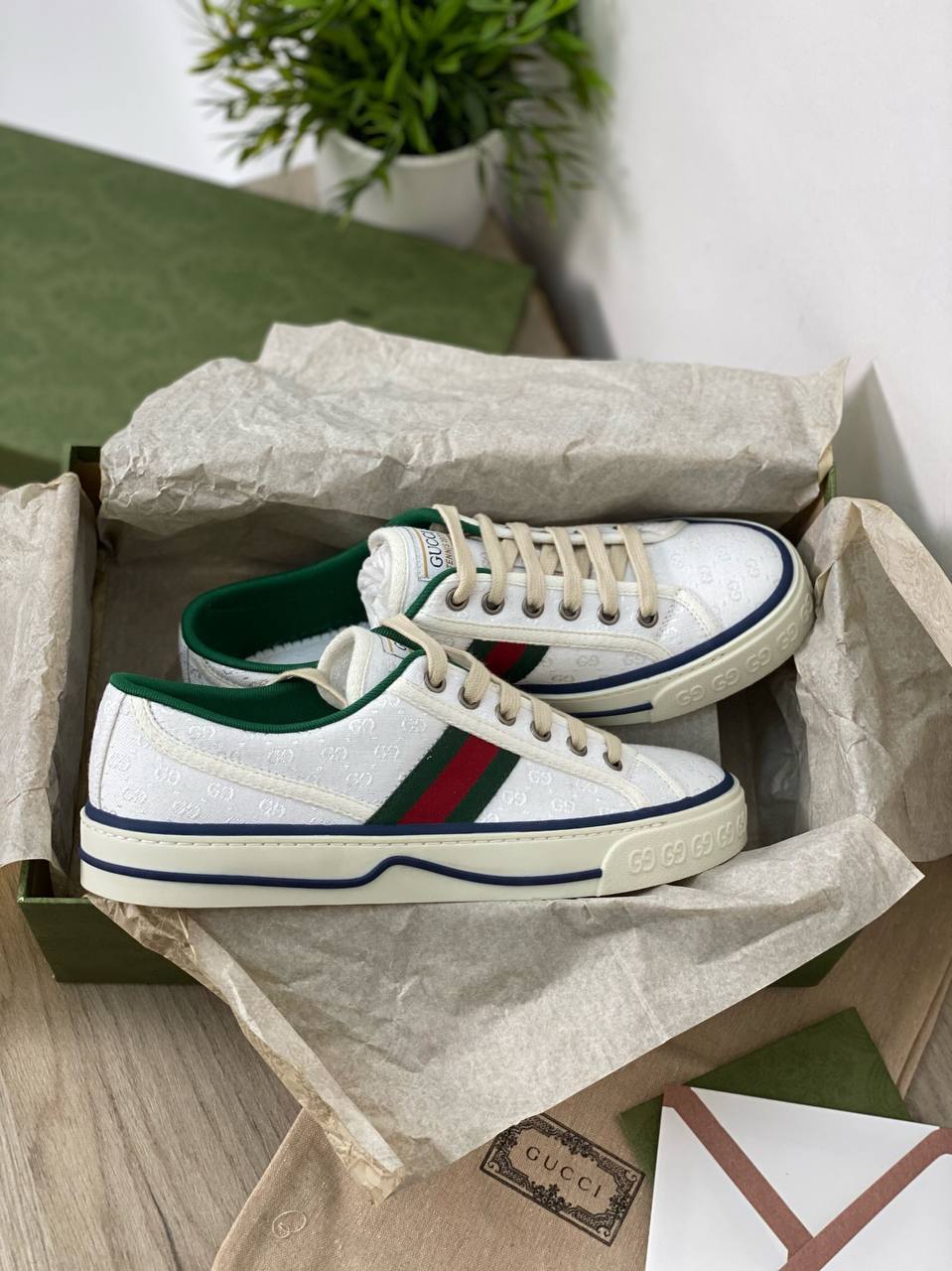 Кеды Gucci LUX-51207 фото Кеды Gucci Артикул LUX-51207