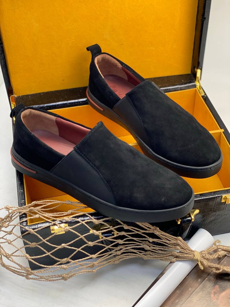 Слипоны Loro Piana LUX-55155 фото Слипоны Loro Piana Артикул LUX-55155