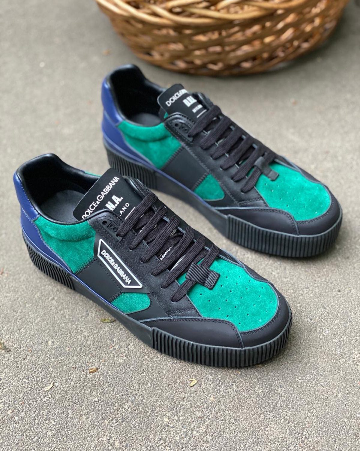 Кеды мужские Dolce & Gabbana LUX-31247 фото Кеды мужские Dolce & Gabbana Артикул LUX-31247