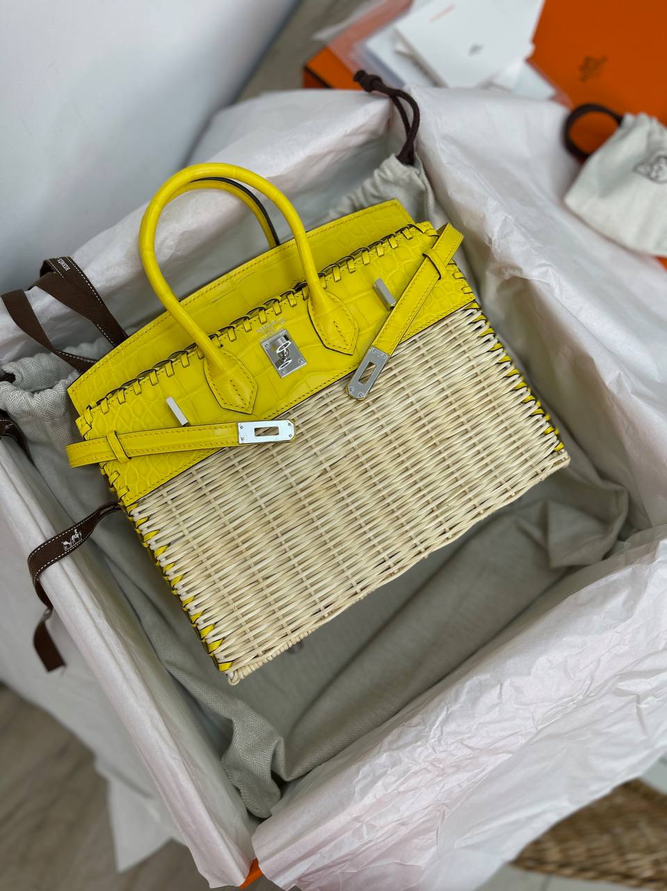 Birkin 25 cm Hermes LUX-55182 фото Birkin 25 cm Hermes Артикул LUX-55182