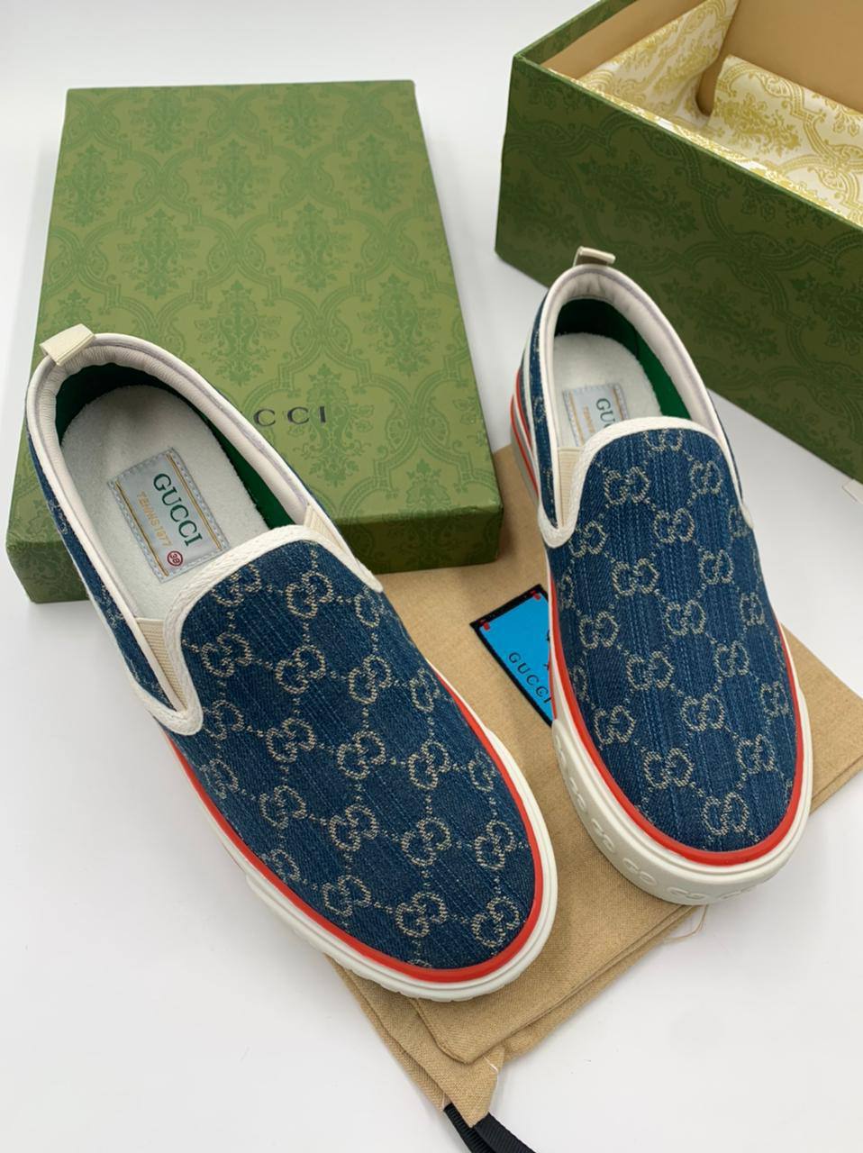 Слипоны Gucci LUX-48292 фото Слипоны Gucci Артикул LUX-48292