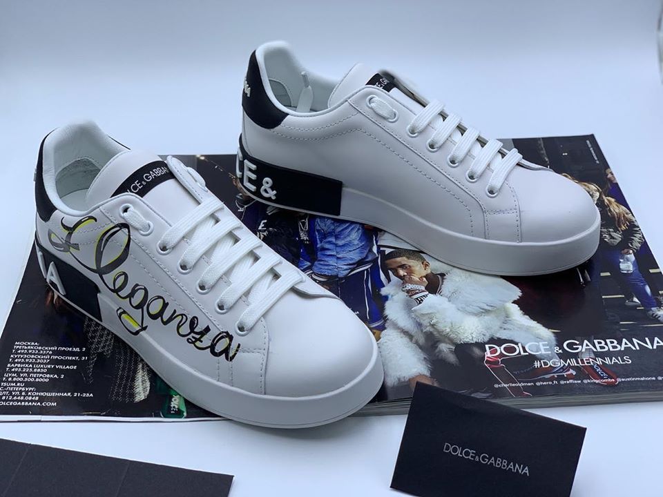 Кеды мужские Dolce & Gabbana LUX-25914 фото Кеды мужские Dolce & Gabbana Артикул LUX-25914