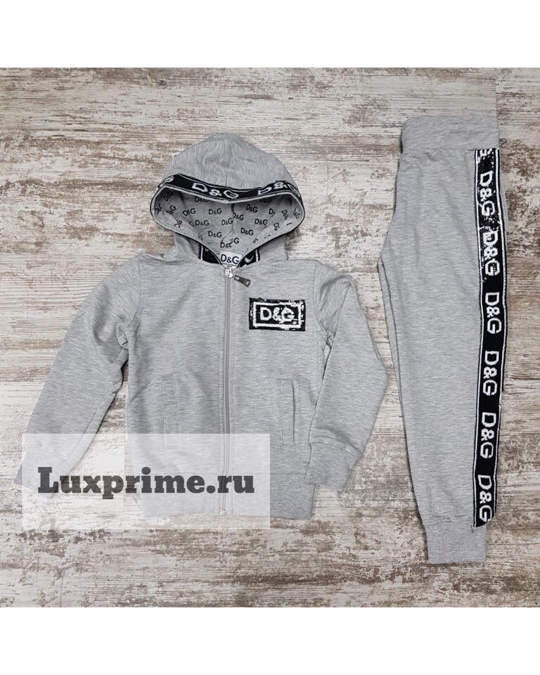 Костюм спортивный Dolce & Gabbana ДО-009 фото Костюм спортивный Dolce & Gabbana Артикул ДО-009