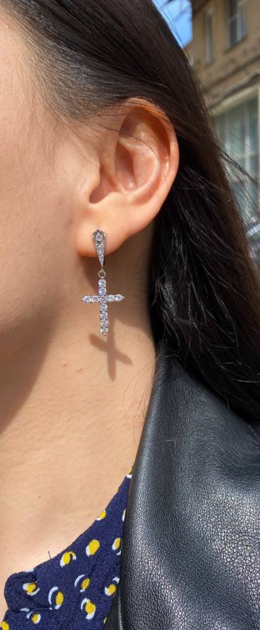 Серьги  LUX-50129