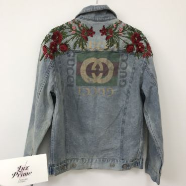 Куртка женская джинсовая Gucci LUX-17602