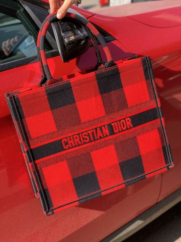 Сумка женская Book Tote Toile de Jouy Christian Dior LUX-16628