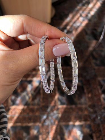 Серьги  LUX-50410