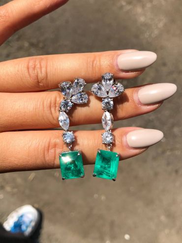 Серьги  LUX-52525