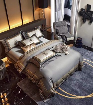 Комплект постельного белья Hermes LUX-45444