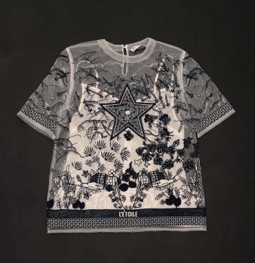 Футболка женская Christian Dior LUX-31988