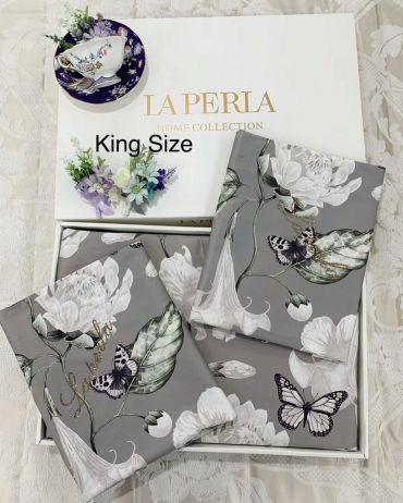 Комплект постельного белья KING SIZE  La Perla LUX-33036