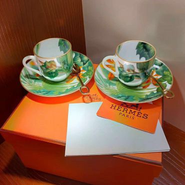  Кофейная пара Hermes LUX-33768