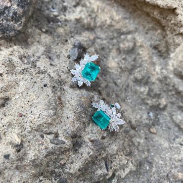 Серьги   LUX-32689