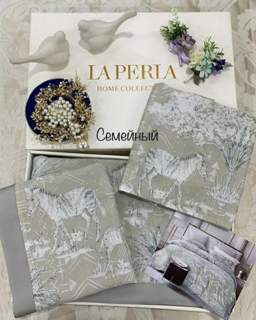 Комплект постельного белья СЕМЕЙНЫЙ La Perla LUX-33388