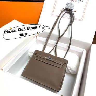 Сумка женская Kelly dance 22cm Evercolor leather, Etoupe  Hermes LUX-38987