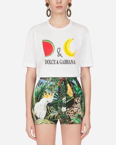 Футболка женская Dolce & Gabbana LUX-33441