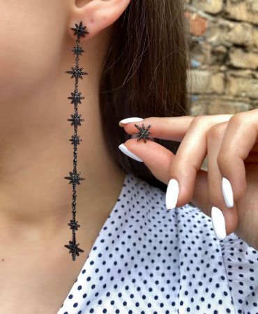 Серьги  LUX-34064