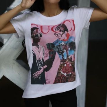 Футболка женская  LUX-34137