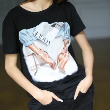 Футболка женская  LUX-34138