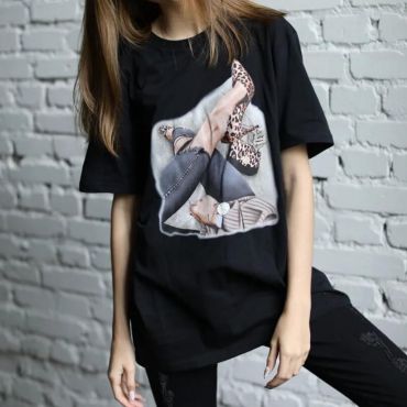 Футболка женская  LUX-34199