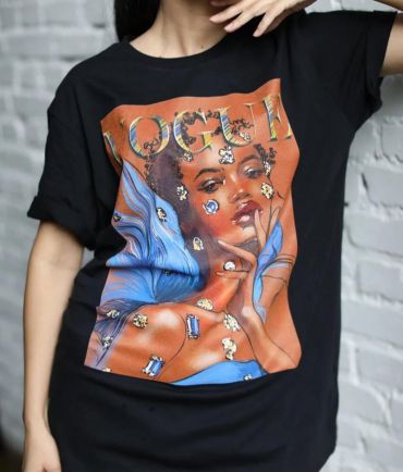 Футболка женская  LUX-34198