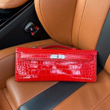 КЛАТЧ KELLY CUT Croc Hermes LUX-34762