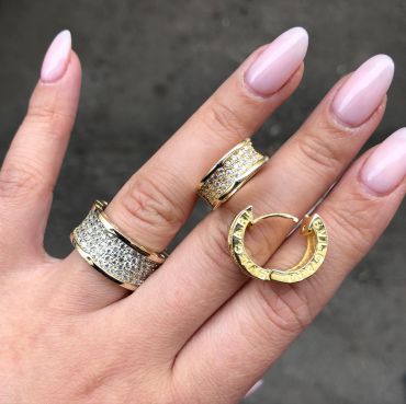 Серьги  LUX-47983