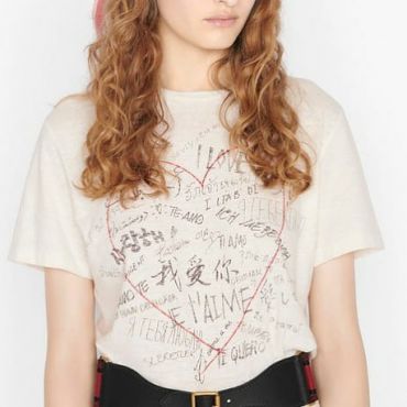 Футболка женская Christian Dior LUX-35686