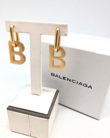 Серьги  Balenciaga LUX-35657