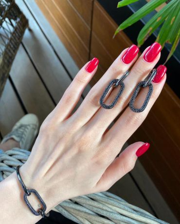 Серьги  LUX-36179