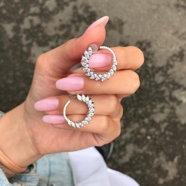 Серьги   LUX-37357