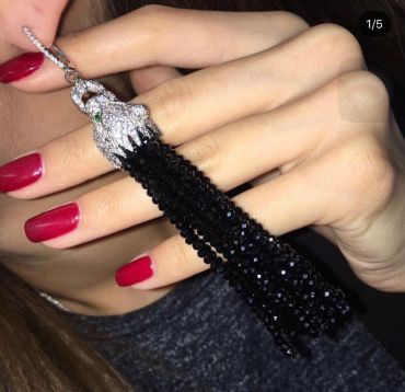 Серьги  LUX-37349