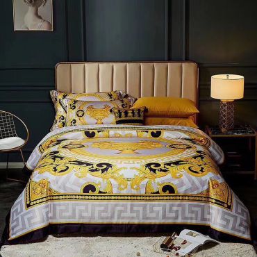 Комплект постельного белья  Versace LUX-38712