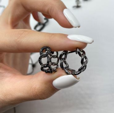 Серьги  LUX-39405