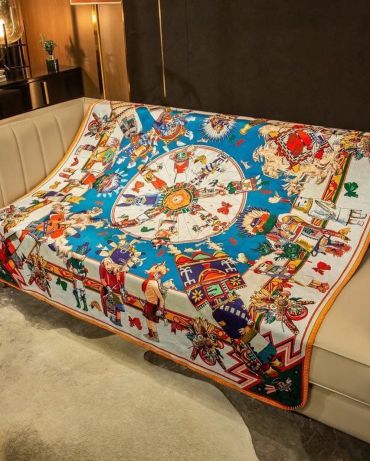  Плед Hermes LUX-39814