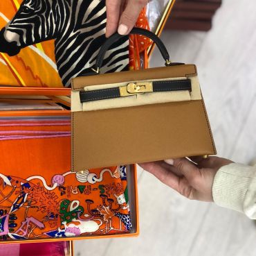 Сумка женская Hermes Kelly mini, epsom Hermes LUX-41652