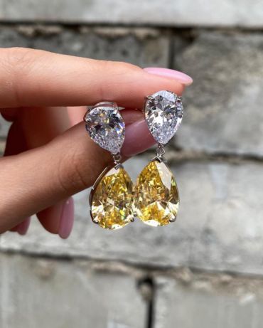 Серьги  LUX-41995