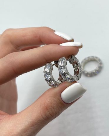 Серьги  LUX-42744