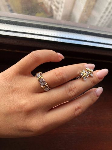 Серьги  LUX-48878