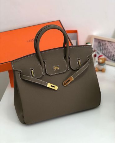 Сумка женская BIRKIN 35см  LUX-43396