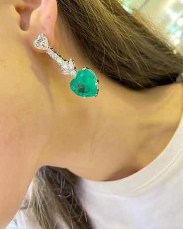 Серьги  LUX-43981