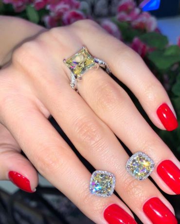 Серьги  LUX-43983